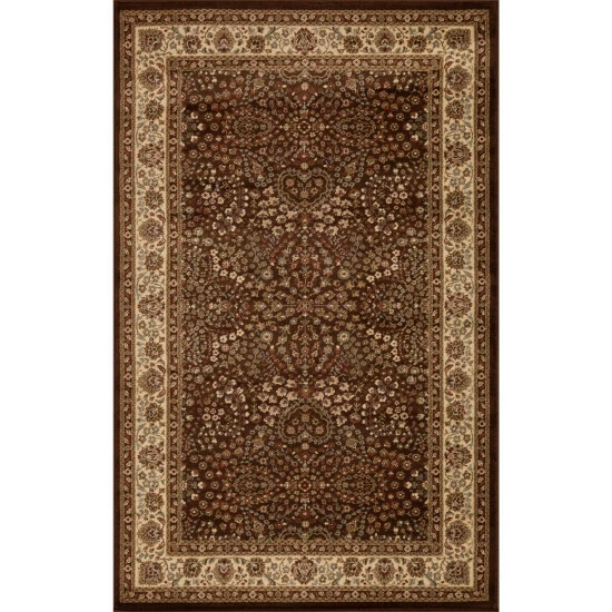 New π€© Miranda Haus Traditional Oriental Floral Power-Loomed Indoor Area Rug Taupe π€© 8 New π€© Miranda Haus Traditional Oriental Floral Power-Loomed Indoor Area Rug Taupe π€© - Image 6