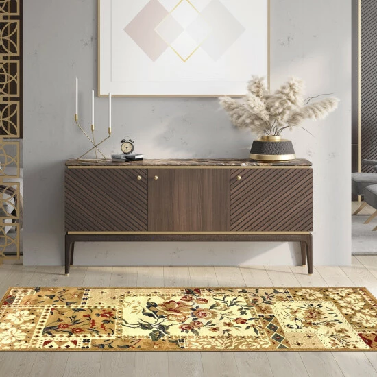 Deals π Miranda Haus Flower Patch Traditional Indoor Area Rug Collection Beige π 7 Deals π Miranda Haus Flower Patch Traditional Indoor Area Rug Collection Beige π - Image 5