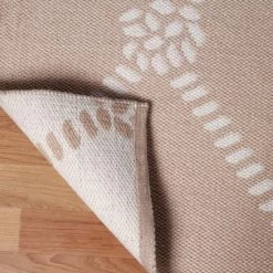 Cheapest ❤️ Miranda Haus Coastal Geometric Lattice Indoor/ Outdoor Area Rug Ivory 🔥 -Miranda Haus Shop unnamed file 606