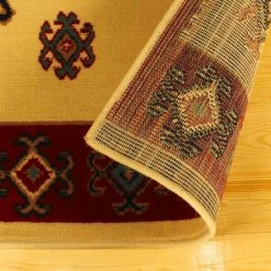 Coupon 🎁 Miranda Haus Geometric Bohemian Rustic Power-Loomed Indoor Area Rug Ivory 🥰 -Miranda Haus Shop unnamed file 631