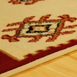 Coupon 🎁 Miranda Haus Geometric Bohemian Rustic Power-Loomed Indoor Area Rug Ivory 🥰 -Miranda Haus Shop unnamed file 632