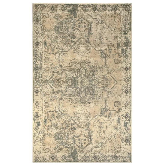 Promo 🧨 Miranda Haus Amaris Distressed Medallion Area Rug ❤️ 4 Promo 🧨 Miranda Haus Amaris Distressed Medallion Area Rug ❤️ - Image 2