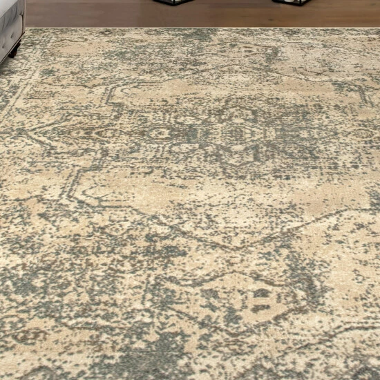Promo 🧨 Miranda Haus Amaris Distressed Medallion Area Rug ❤️ 9 Promo 🧨 Miranda Haus Amaris Distressed Medallion Area Rug ❤️ - Image 7