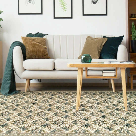 Best reviews of π Miranda Haus Vintage Oriental Floral Polypropylene Indoor Area Rug Cream π 7 Best reviews of π Miranda Haus Vintage Oriental Floral Polypropylene Indoor Area Rug Cream π - Image 5