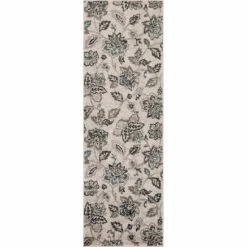 Coupon 🔥 Miranda Haus Modern Floral Farmhouse Polypropylene Indoor Area Rug Deep Royal 😉 -Miranda Haus Shop unnamed file 700