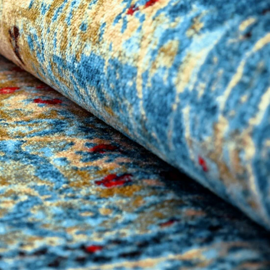 Budget π Miranda Haus Daelyn Printed Non-Slip Indoor Area Rug Green/beige π 5 Budget π Miranda Haus Daelyn Printed Non-Slip Indoor Area Rug Green/beige π - Image 3