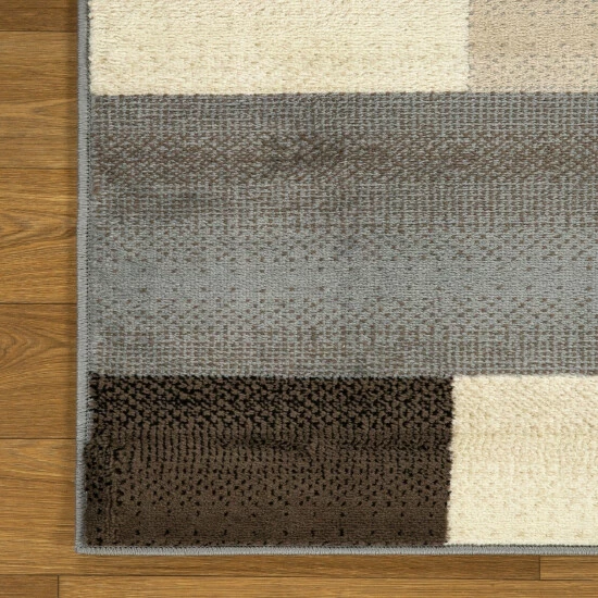 Coupon ๐งจ Miranda Haus Modern Geometric Area Rug Grey-brown ๐ 6 Coupon ๐งจ Miranda Haus Modern Geometric Area Rug Grey-brown ๐ - Image 4