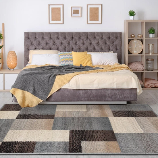 Coupon ๐งจ Miranda Haus Modern Geometric Area Rug Grey-brown ๐ 8 Coupon ๐งจ Miranda Haus Modern Geometric Area Rug Grey-brown ๐ - Image 6