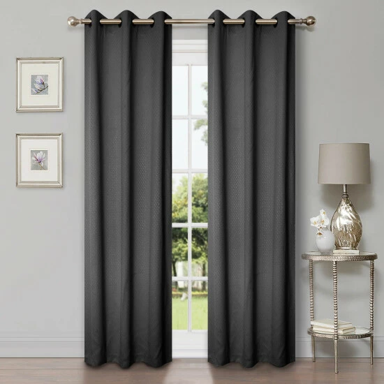 Deals 😀 Miranda Haus Shimmer Abstract Modern Blackout Curtain Set With 2 Panels Ivory 👍 10 Deals 😀 Miranda Haus Shimmer Abstract Modern Blackout Curtain Set With 2 Panels Ivory 👍 - Image 8