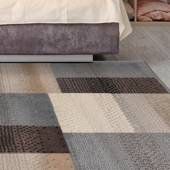 Coupon ๐งจ Miranda Haus Modern Geometric Area Rug Grey-brown ๐ 9 Coupon ๐งจ Miranda Haus Modern Geometric Area Rug Grey-brown ๐ - Image 7