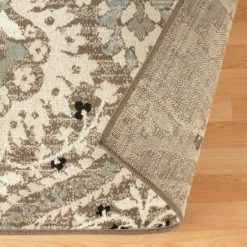 Promo 👍 Miranda Haus Oriental Traditional Floral Damask Indoor Area Rug Light Blue 💯 -Miranda Haus Shop unnamed file 84