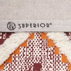 Cheap 🧨 Miranda Haus Esme Hand-Tufted Cotton/Wool Geometric Farmhouse Area Rug Stone Blue ❤️ -Miranda Haus Shop unnamed file 840