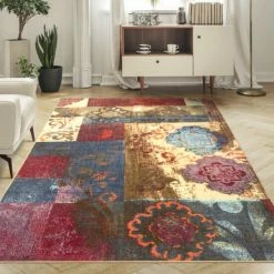 Outlet 🌟 Miranda Haus Non-slip Dermut Washable Indoor Area Rug 😀