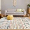 Best Sale 🔥 Miranda Haus Vance Geometric Diamonds Abstract Area Rug 👏