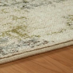 Cheap 🔔 Miranda Haus Modern Distressed Diamonds Polypropylene Indoor Area Rug Beige 🧨 -Miranda Haus Shop unnamed file 894