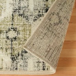 Cheap 🔔 Miranda Haus Modern Distressed Diamonds Polypropylene Indoor Area Rug Beige 🧨 -Miranda Haus Shop unnamed file 895
