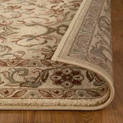 Discount ✔️ Miranda Haus Traditional Oriental Area Rug Ivory 🧨 -Miranda Haus Shop unnamed file 90