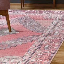 Wholesale 🔥 Miranda Haus Bohemian Oriental Geometric Power-Loomed Indoor Area Rug Dark Blue 😉 -Miranda Haus Shop unnamed file 905