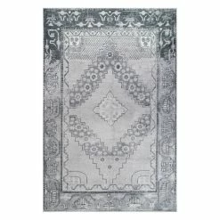 Wholesale 🔥 Miranda Haus Bohemian Oriental Geometric Power-Loomed Indoor Area Rug Dark Blue 😉 -Miranda Haus Shop unnamed file 907
