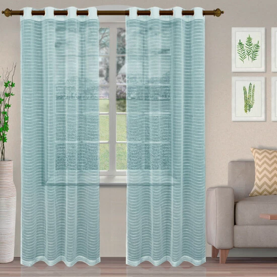 Promo ๐ฅฐ Miranda Haus Stanton Stripe Sheer Grommet Curtain Panel (Set Of 2) Orange โ 3 Promo ๐ฅฐ Miranda Haus Stanton Stripe Sheer Grommet Curtain Panel (Set Of 2) Orange โ