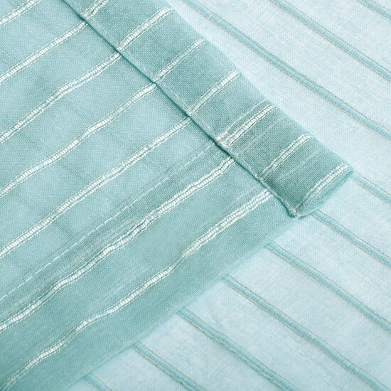 Promo ๐ฅฐ Miranda Haus Stanton Stripe Sheer Grommet Curtain Panel (Set Of 2) Orange โ 6 Promo ๐ฅฐ Miranda Haus Stanton Stripe Sheer Grommet Curtain Panel (Set Of 2) Orange โ - Image 4