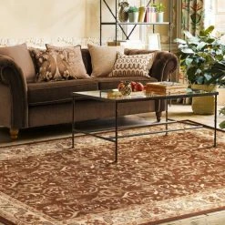 Discount ✔️ Miranda Haus Traditional Oriental Area Rug Ivory 🧨 -Miranda Haus Shop unnamed file 93