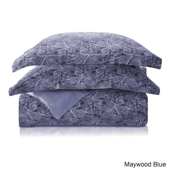 Cheapest π₯ Miranda Haus Maywood 300 Thread Count Reversible Cotton Duvet Cover Set Grey π 4 Cheapest π₯ Miranda Haus Maywood 300 Thread Count Reversible Cotton Duvet Cover Set Grey π - Image 2