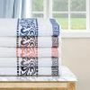 Promo 🛒 Miranda Haus Moyses Cotton Greek Key Decorative Towel Set Black 🎉 -Miranda Haus Shop unnamed file 968