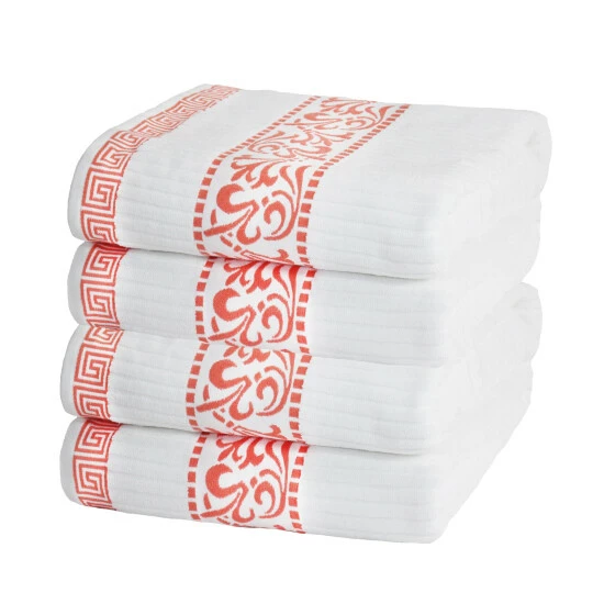 Promo ๐ Miranda Haus Moyses Cotton Greek Key Decorative Towel Set Black ๐ 4 Promo ๐ Miranda Haus Moyses Cotton Greek Key Decorative Towel Set Black ๐ - Image 2
