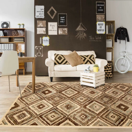 Cheap π Miranda Haus Farmhouse Southwestern Power-Loomed Indoor Area Rug Taupe π₯ 3 Cheap π Miranda Haus Farmhouse Southwestern Power-Loomed Indoor Area Rug Taupe π₯