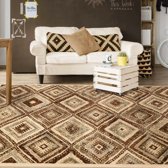 Cheap π Miranda Haus Farmhouse Southwestern Power-Loomed Indoor Area Rug Taupe π₯ 7 Cheap π Miranda Haus Farmhouse Southwestern Power-Loomed Indoor Area Rug Taupe π₯ - Image 5