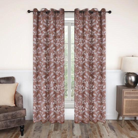 Best Pirce ๐ Miranda Haus Modern Bohemian Leaves Blackout Curtain Set With 2 Panels ๐คฉ 6 Best Pirce ๐ Miranda Haus Modern Bohemian Leaves Blackout Curtain Set With 2 Panels ๐คฉ - Image 4